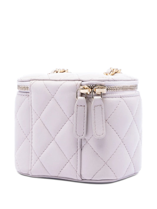 Chanel Mini Quilted Lambskin Vanity Case